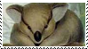 A Deviantart/Neocities stamp depicting the same koala as the avatar at the top of the page, only with an added postal stamp-like border.